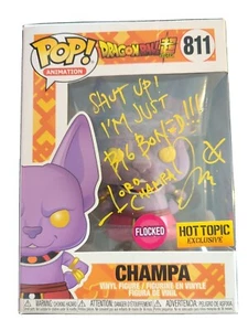 FUNKO - ANIMATION - CHAMPA #811 - J. LIEBRECHT AUTO/QUOTE - JSA CERTIFIED - Picture 1 of 12