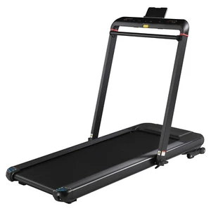 Folding Treadmill with 0 - 15% Auto Incline Running Machine Home Gym Exercise - Picture 1 of 8