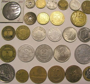 französische Münze 5 10 20 50centimes 1/2 1 Franc 2 5 10 20 50 France 1855-1998 - Bild 1 von 1