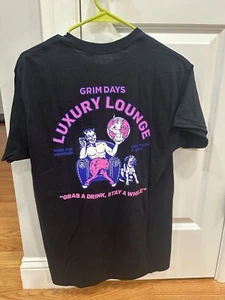 Grim Days Luxury Lounge Men’s T-shirt size Medium Devil Centaur Design - Picture 1 of 7