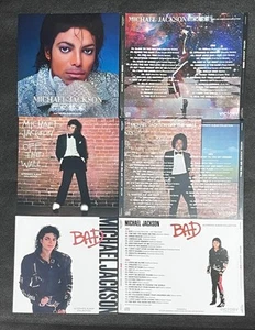 Michael Jackson Cd Set Thriller Bad Dangerous Imported Music Collection Pop - Imagen 1 de 4