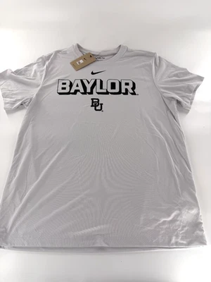 Camiseta Nike Baylor Bears Dri-FIT Legend para hombre talla M mediana gris claro verde Foto 1 de 4
