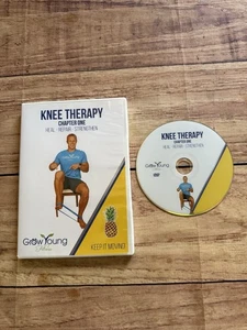 Grow Young Fitness Knee Therapy Chapter One For Seniors Deron Buboltz DVD Tested - Imagen 1 de 5