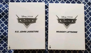 Disney Cars Kmart Exclusive R. S. JOHN LASSETIRE & MUGGSY LIFTSOME mailer  - Picture 1 of 8