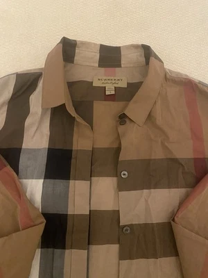 Camisa a cuadros Burberry para mujer  Foto 1 de 4