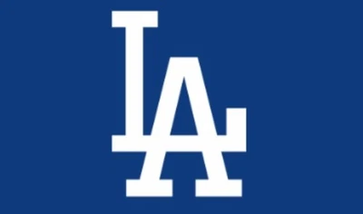 Los Angeles Dodgers MLB Mega 6x10 Foot Banner Flag With Metal Grommets Around - Image 1 of 2