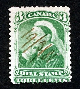 Stamp Canada Revenue, Federal Bill Stamp FB40 used - Picture 1 of 1