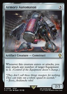 x1 Armory Automaton R MTG Commander: Final Fantasy M/NM, English - Picture 1 of 1