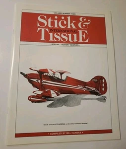 Vintage Stick & Tissue International Volume Two Magazine Compiled By Bill Hannan - Foto 1 di 3