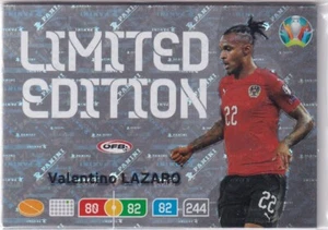 Panini Adrenalyn XL UEFA Euro EM 2020 No. Valentino Lazaro Limited Edition - Bild 1 von 1