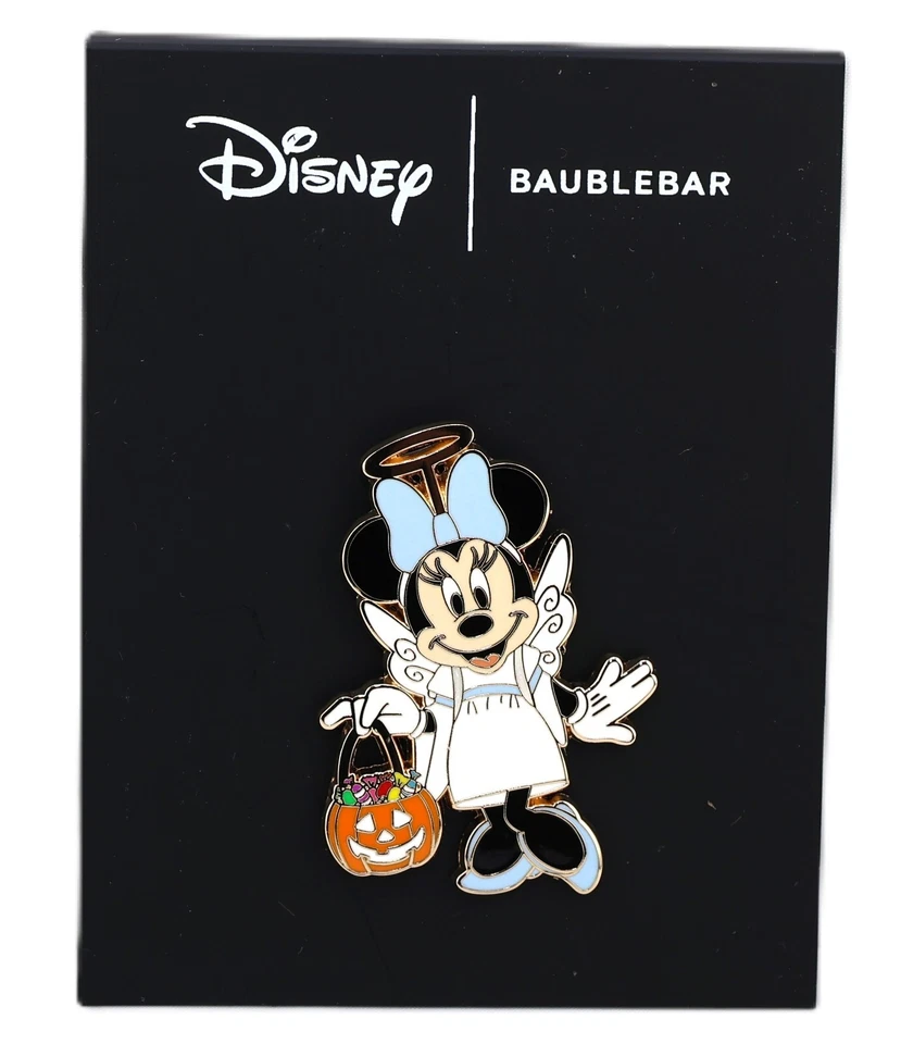 Disney Baublebar - Minnie Mouse como ángel Disfraz Halloween Pin Foto 1 de 1