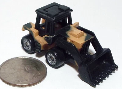 Small Micro Machine Military Loader in Green & Tan Camouflage - Image 1 of 4