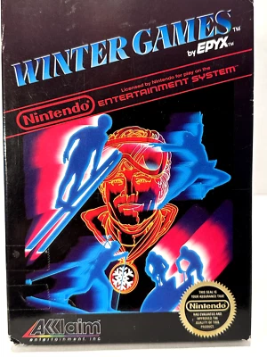 Winter Games NES Nintendo CIB - Tested/Works! - Image 1 of 4