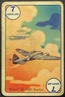Plane Bristol Blenheim Bomber Aeroplane Vintage Single Swap Speed Game Card