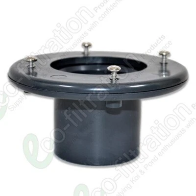 ECO-FILTRATION 48.3MM FLANGED TANK CONNECTOR KOI FISH POND PUMP FILTER PIPE FITTING