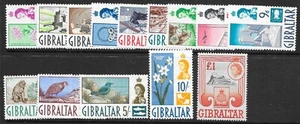 GIBRALTAR SG160/73 1960 DEFINTIVE SET MNH - Picture 1 of 1