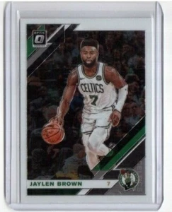 2019-20 Panini - Donruss Optic Basketball Card # 72 Jaylen Brown Boston Celtics - Picture 1 of 2