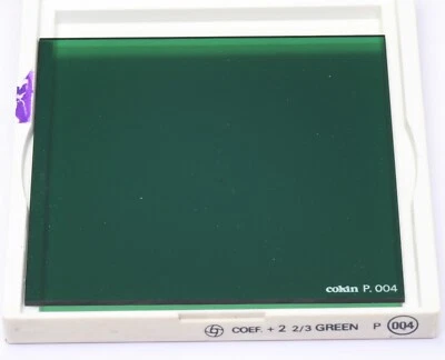 COKIN P 004 + 2 2/3 Green + Case - Image 1 of 2