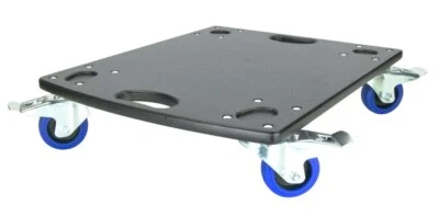 Rollbrett GR-1 Transportroller 4x Lenkrollen 80 mm gebremst 52 x 46 cm Möbelhund - Bild 1 von 4