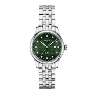 Tissot T006.207.11.096.00 Le Locle Powermatic 80 Green Dial Steel Women's Watch - Picture 1 of 2