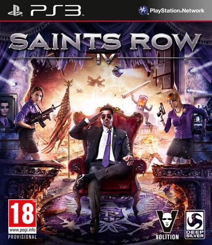 Saints Row IV PS3 Playstation 3 DEEP SILVER - Photo 1/1
