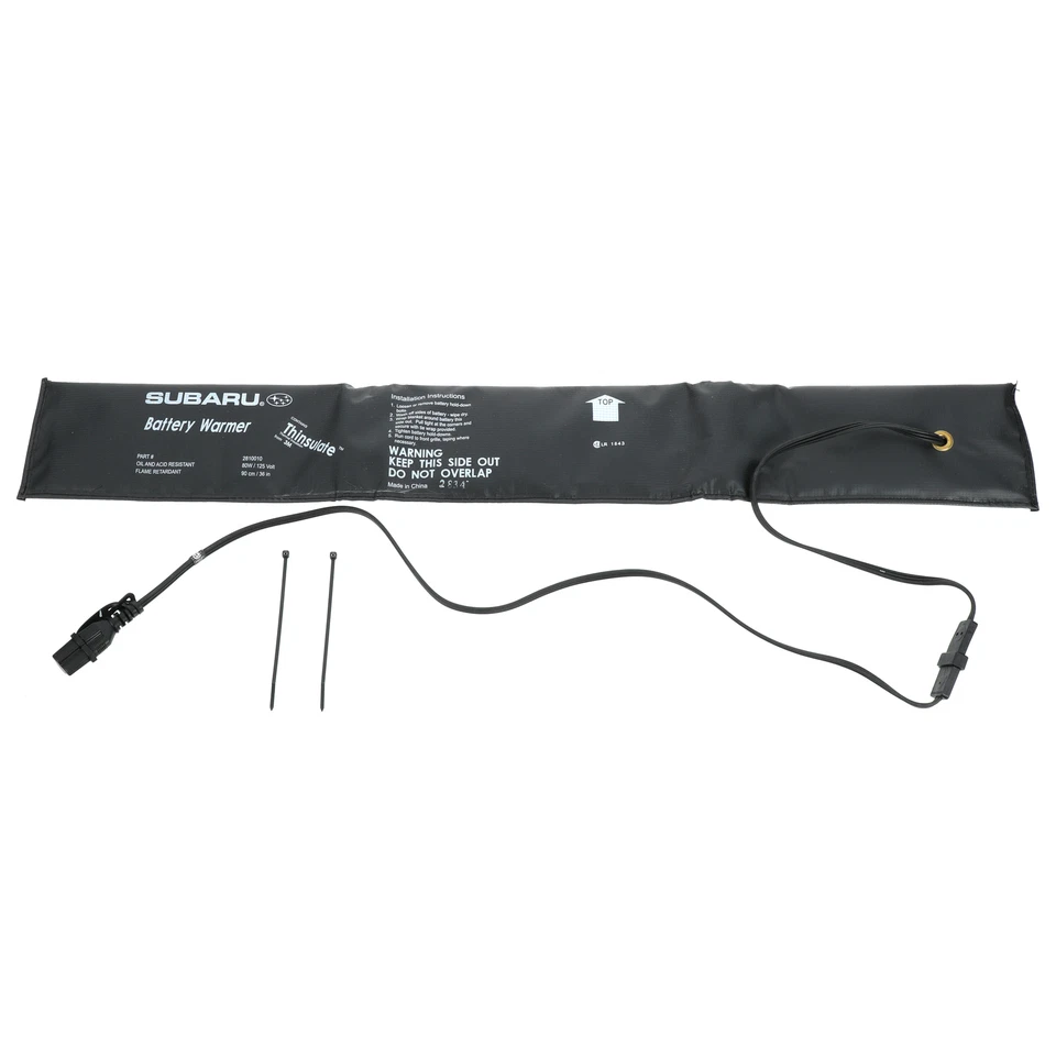 OEM 2015-2024 Subaru WRX STI & Ascent Battery Warmer for Cold Starts J601SVA000 - Image 1 of 4