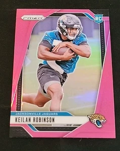 Keilan Robinson 2024 Panini Prizm #361 Rookie Jacksonville Jaguars Pink RC - Bild 1 von 2