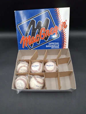 Macgregor Official Little League Baseballs 76C 5 Wrapped Balls NEW ￼ - Image 1 of 4