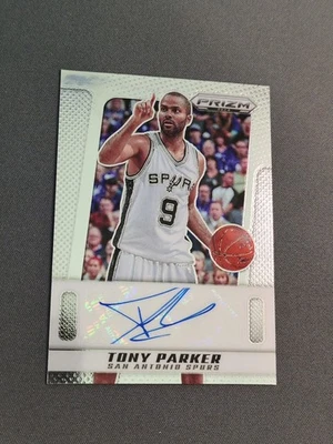 Panini Prizm Deca 2024-25 - Tony Parker Signatures - Spurs  Foto 1 de 4