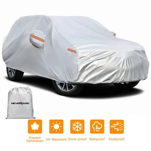 SUV Car Cover Waterproof Dust Rain Resistant For Toyota Highlander Land Cruiser - Picture 1 of 13