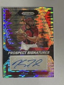 Kyle Teel Auto/199 2024 Prizm Signatures Pulsar Prizm Envío Gratis - Imagen 1 de 2