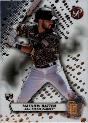 2023 Topps Pristine #225 Matthew Batten RC  - Image 1 of 2