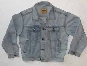 Hard Rock Cafe Denim Jacket Kids Size 10 - Picture 1 of 9