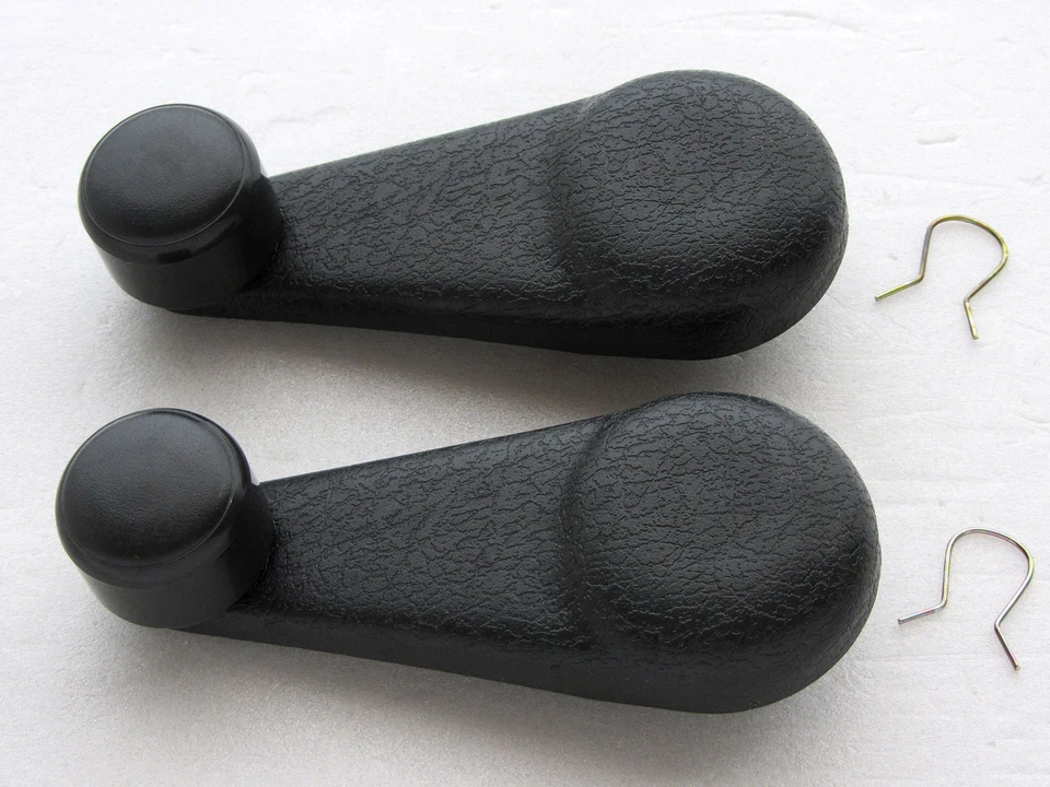 02 - 12 ISUZU D MAX HOLDEN RODEO PAIR OF WINDOW CRANK WINDER GREY - Image 1 of 1