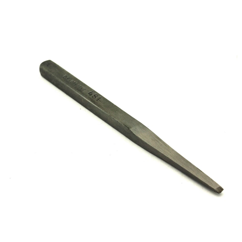 C.S. Osborne Single Prong Thonging Chisel #481 1/8" Leathercrafts Made In USA - Image 1 of 1