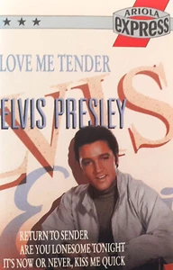 K7 AUDIO ELVIS PRESLEY- LOVE ME TENDER-RCA / ARIOLA -ALLEMAGNE 1989- AUDIO TAPE - Picture 1 of 1