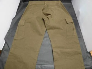 SIMON + SIMON Mans Trousers. 30R Green, Straight Leg. Athletic Fit. Zip Fly. - Picture 1 of 1