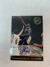 Francisco Elson 1999-00 Press Pass Auto Card #