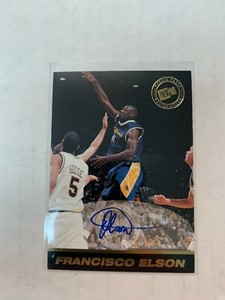 Francisco Elson 1999-00 Press Pass Auto Card #