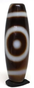ancient one eye chung dzi beads Size 38.1mm / 12.4mm - Picture 1 of 7