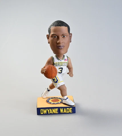 Marquette Golden Eagles Dwyane Wade Bobble Dobble Bobblehead Cover