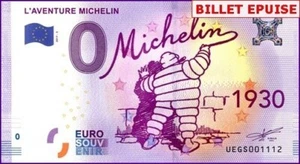 L'AVENTURE MICHELIN / BILLET 0 € / NULL EURO-SCHEIN / UEGS 2017-3 - Picture 1 of 1