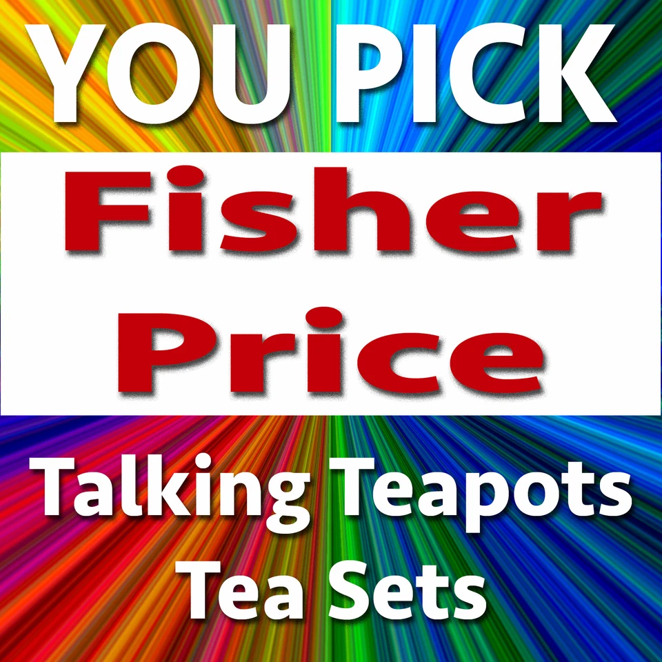 YOU PICK Replacement Pieces Fisher Price Laugh & Learn TALKING Teapot Tea Set - Image 1 of 1