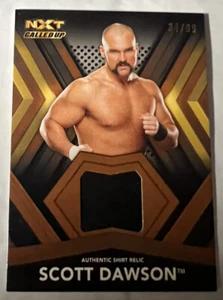 2017 Topps WWE/NXT Shirt Relic SCOTT DAWSON #/99 THE REVIVAL AEW FTR - Picture 1 of 2
