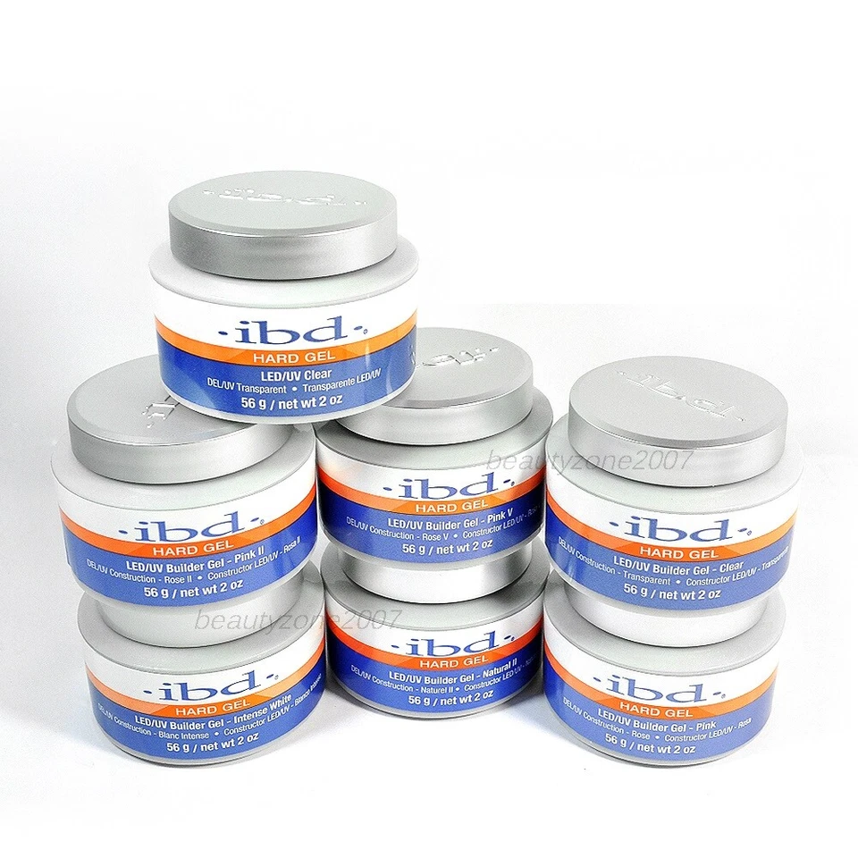 ibd LED/UV UV Hard Gel French Xtreme Gel 2oz 56g x 10 Bottles *Choose any 1" - Image 1 of 1