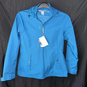 NWT Ladies North End Hooded Long Sleeve Light Jacket Warm Logik Womens MEDIUM - Picture 1 of 5