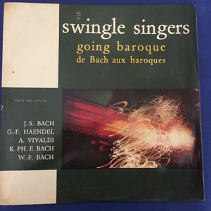 CLASSICAL LP-SWINGLE SINGERS -GOING BAROQUE -LITRATONE France 12'' Original 1964 - Picture 1 of 4