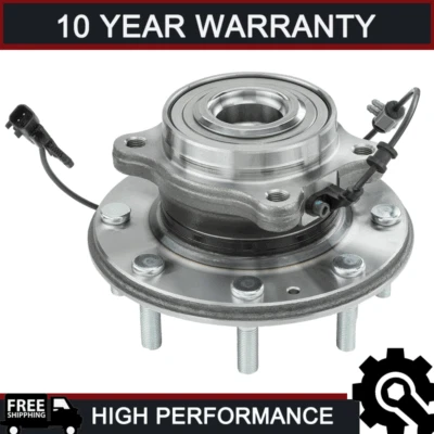 Conjunto de rolamento de cubo de roda dianteira 4WD DRW para 2011-2019 Gmc Sierra 3500 Hd TX E17 - Imagem 1 de 4