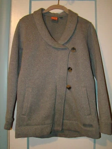 Merrell Women's Gray Sweater Jacket Size S/P, 3 Button, Pockets - Picture 1 of 7