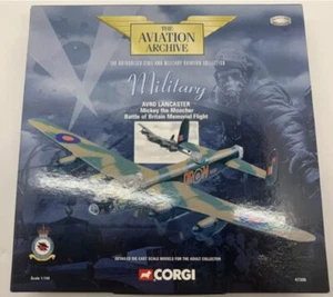 1:144 Scale Corgi Aviation Archive Avro Lancaster BBMF LE3 2RL Military Plane. - Picture 1 of 4